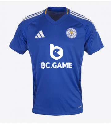 Leicester City Replica Home Stadium Shirt 2024-25 Short Sleeve